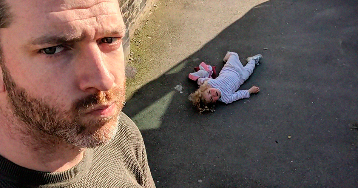Este padre de 4 hijas se niega a «endulzar» sus fotos de Instagram, y ya casi tiene 1 millón de seguidores
