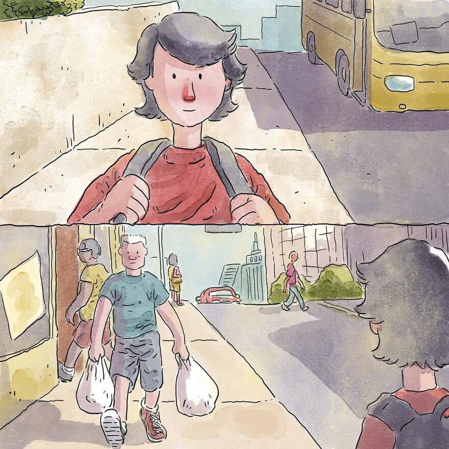Artist Tells Heartbreaking Stories About The Issues Of Our Society Without Using A Single Word (5 New Comics)