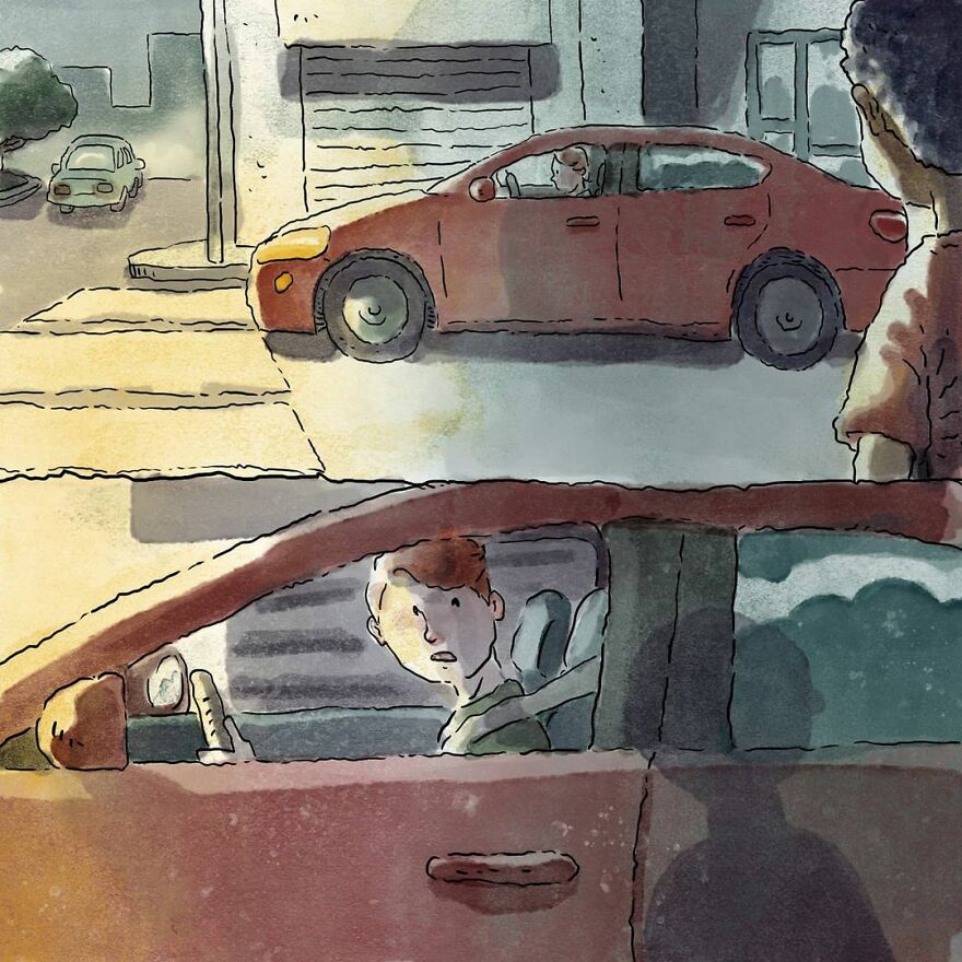 Artist Tells Heartbreaking Stories About The Issues Of Our Society Without Using A Single Word (5 New Comics)