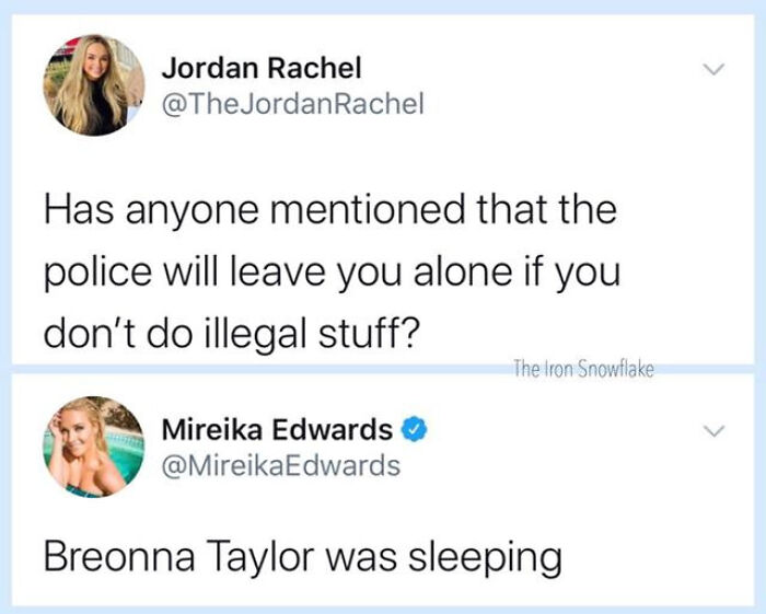 She Didn't Deserve It