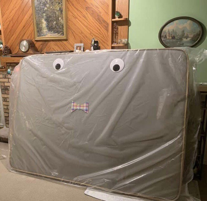 Husband Did The Same Trick With The Old Mattress