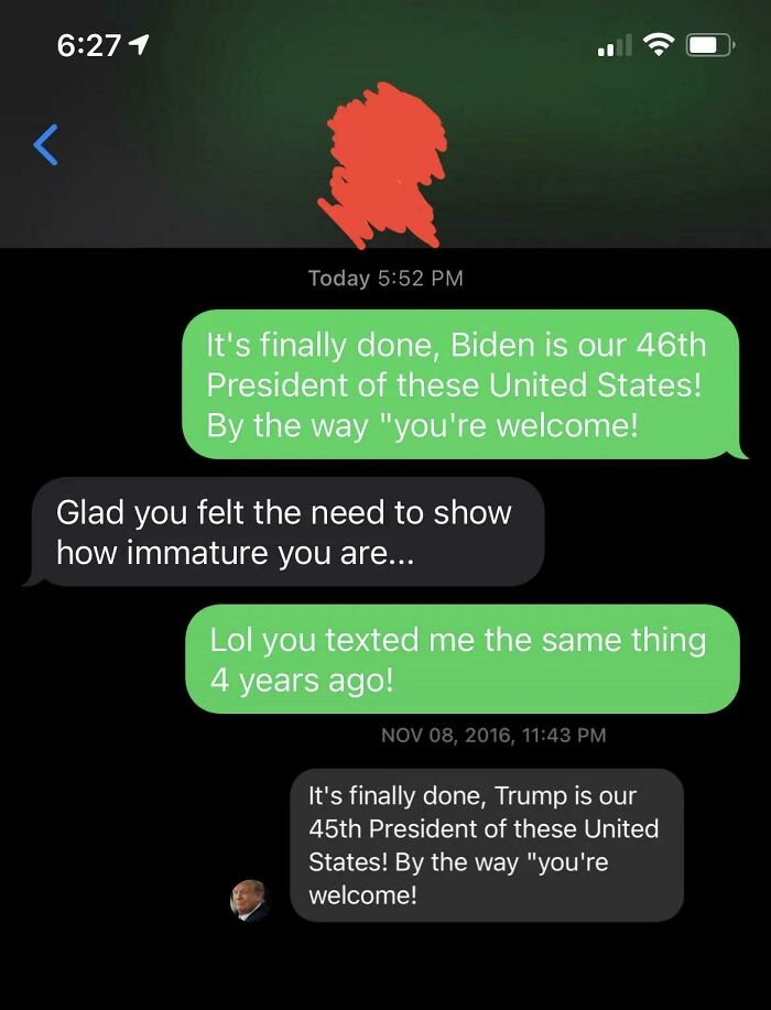 Back When Trump Was Elected My Dad Told Me “You’re Welcome.” He Didn’t Like My Response 4 Years Later