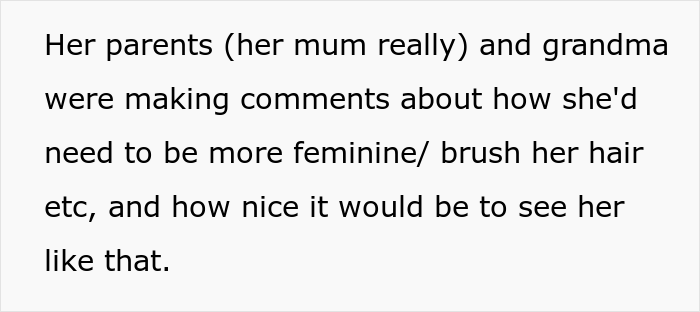 Bride Doesn't Want To Force Androgynous Niece To Wear A Dress To Her Wedding, Starts Family Drama