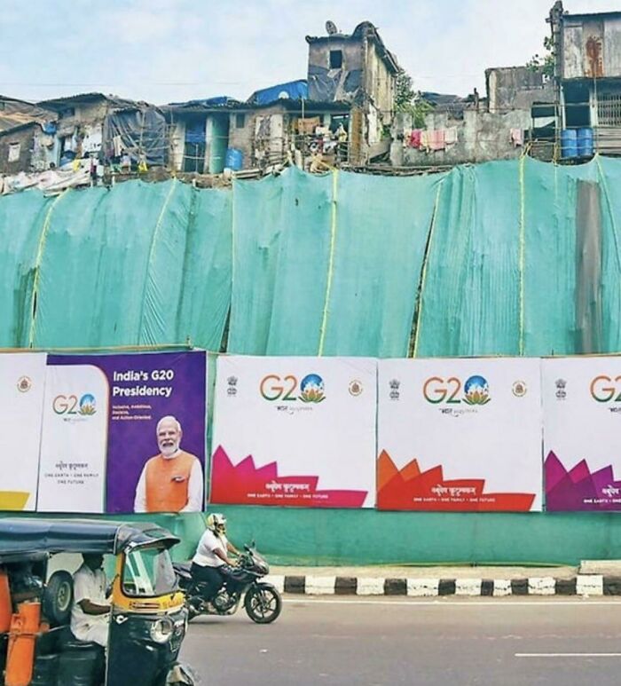 Covering The Slums With Green Walls