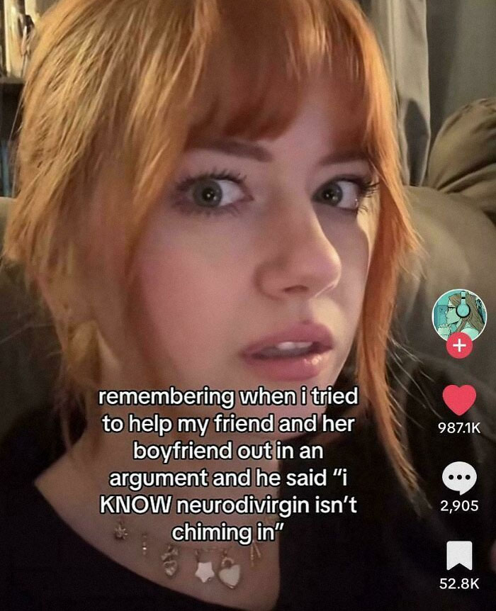 Young woman with red hair reacting to a sick insult, illustrating some of the sickest insults ever in a viral video.