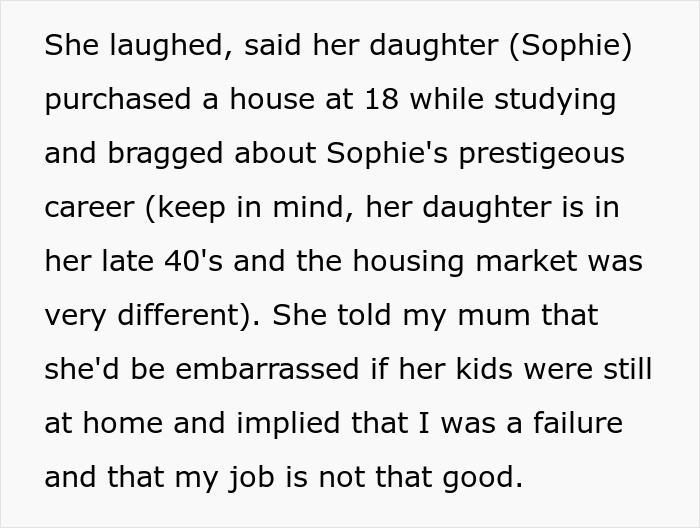 Friend Insults Adult Child At Family Gathering, Gets Reminded Her Daughter’s In Prison For A Crime