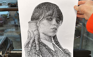 This Young Artist Draws With A Typewriter, And Here Are 30 Of His Impressively Detailed Images (New Pics)